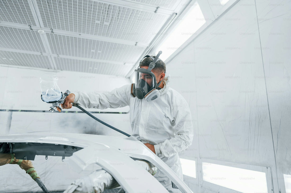 Illustration of best practices for effective industrial masking processes, highlighting proper application of masking products for surface protection.