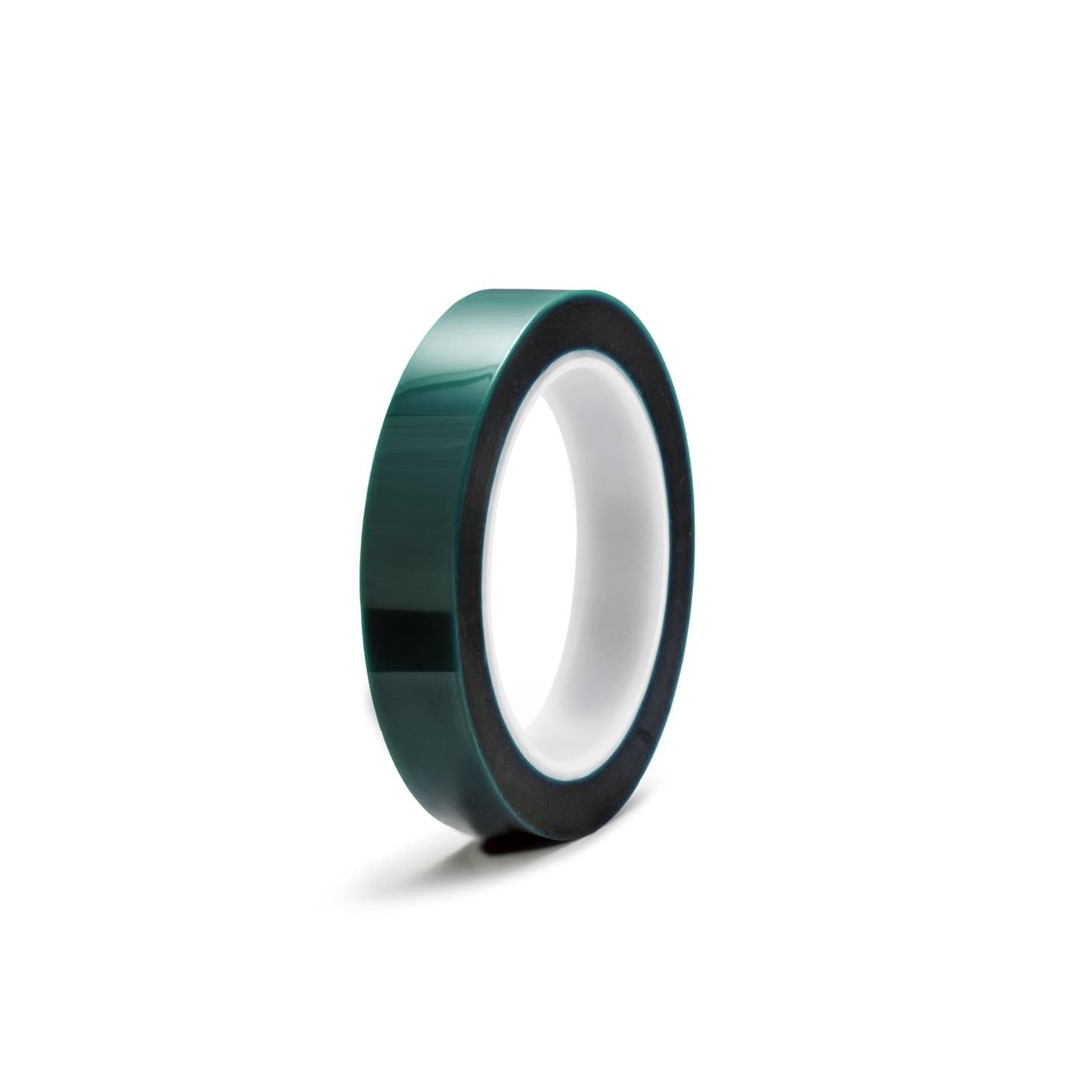 Green polyester masking tape for powder coating and anodizing, temperature-resistant up to 200°C