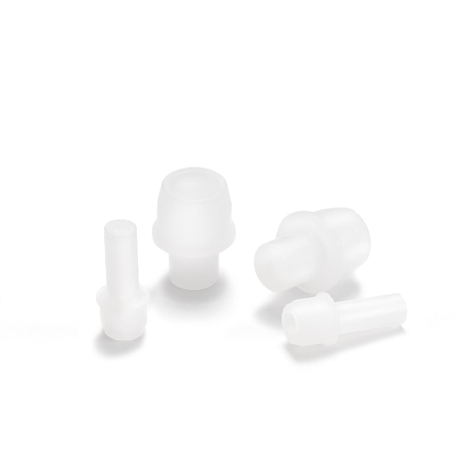Silicone thread plugs for masking in powder coating and painting, temperature-resistant up to 250°C